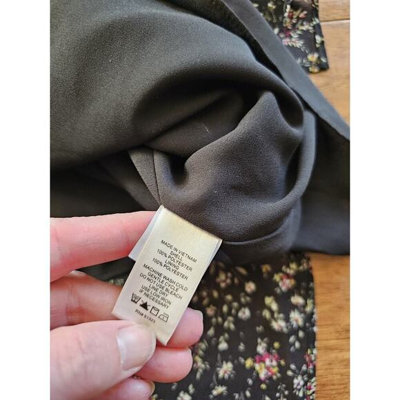 1.STATE Floral Long Sleeve Maxi Dress Womens Size S Boho Peasant Festival - Picture 9 of 10